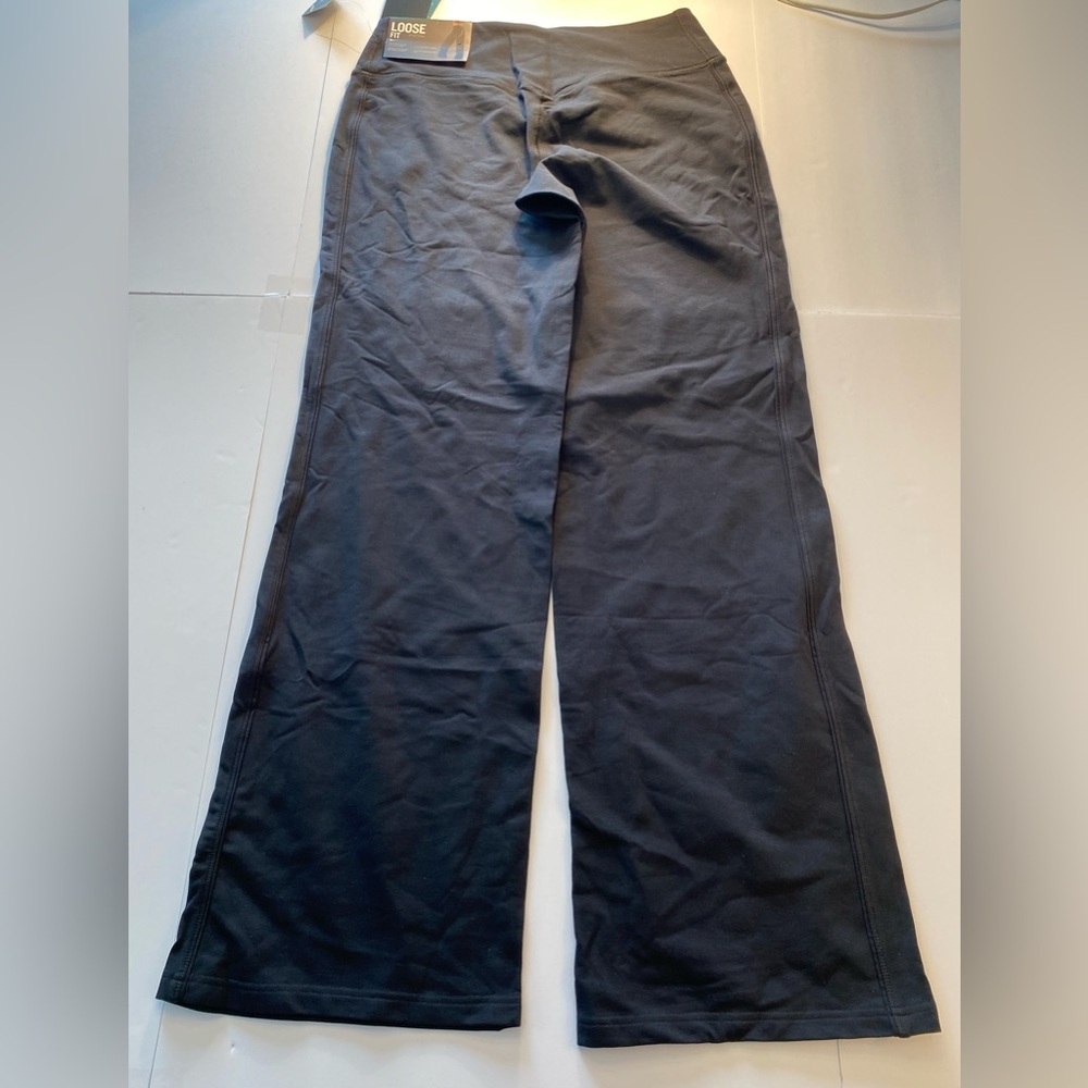 Nike Black Loose Dri Fit Pants Medium Long NWT - Picture 7 of 7
